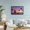 Stupell Industries Sunsets & Scattered Palm Trees Floating Frame, design by Jeff Poe Photography